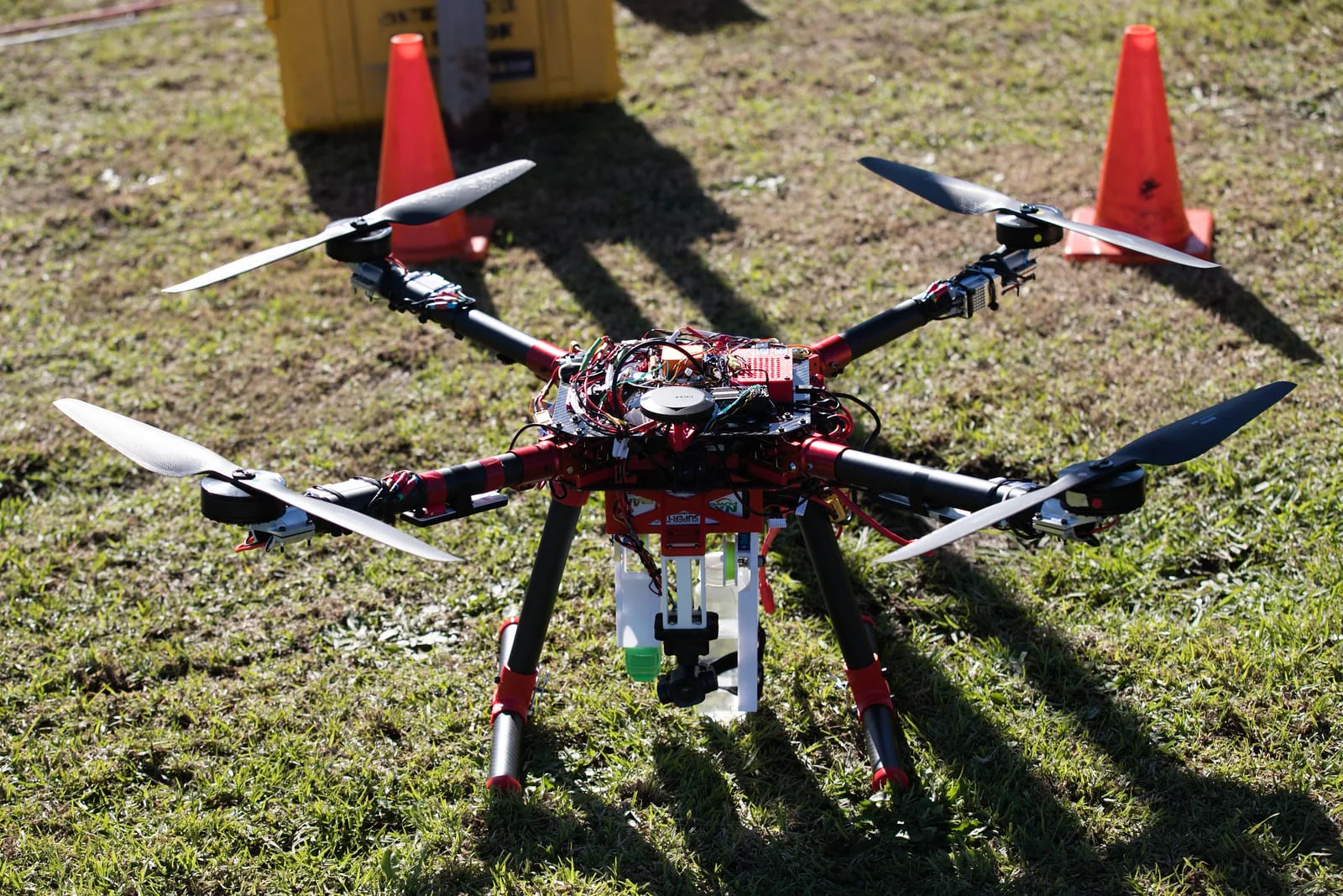 Redback aircraft deployed dimensions detail